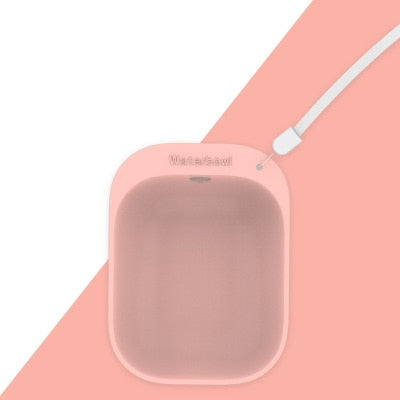 Universal Pet Hydration Adapter – Portable Bottle Attachment & Travel Drinking Scoop in soft pink designed for convenient, on-the-go pet hydration and travel use.